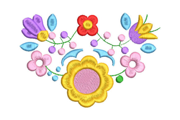 Colorful Flowers: A Boutique Sweatshirt Embroidery Review